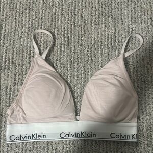 Calvin Klein XS pink bra